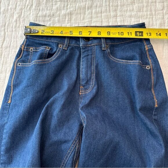 Wrap London Wide Leg Cotton Jeans Blue Denim U.S. Size 4 - Picture 11 of 15